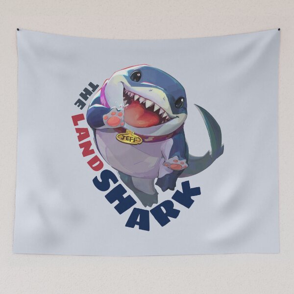 Item preview, Jeff the land Shark - Marvel Rivals designed and sold by Visual Stimulus.