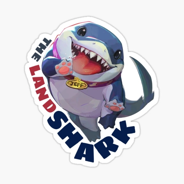 Marvel Rivals Jeff The Land Shark PopSocket - Adhesive PopGrip For Phones, Tablets, Officially Licensed