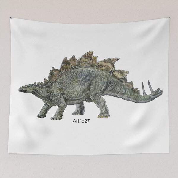 Item preview, Dinosaur dorsal plates white background designed and sold by Artflo27.