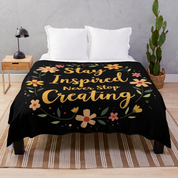 Item preview, Stay Inspired Never Stop Creating designed and sold by ArtByMouad.