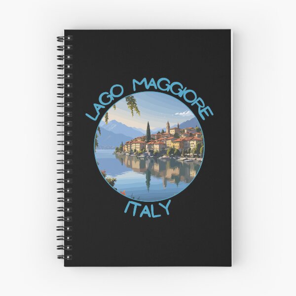 Item preview, Lago Maggiore Retro Art Travel Emblem designed and sold by MaateoDesign.