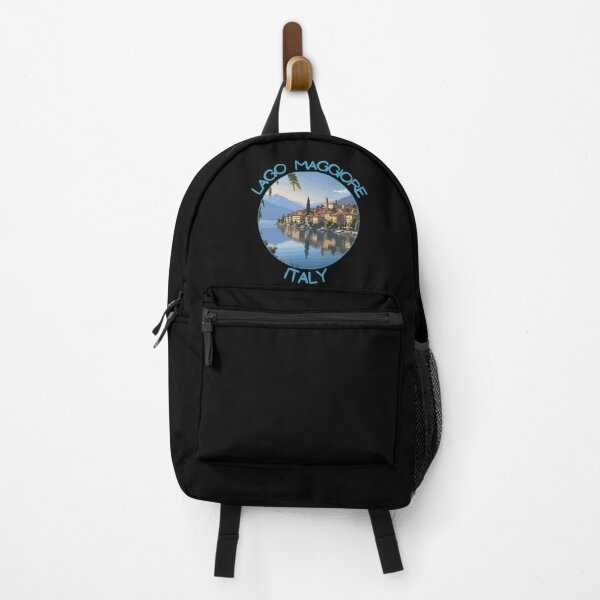Item preview, Lago Maggiore Retro Art Travel Emblem designed and sold by MaateoDesign.