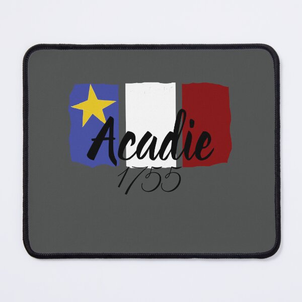 Item preview, Acadian Flag with Cursive Text "Acadie 1755" designed and sold by jolabrese.