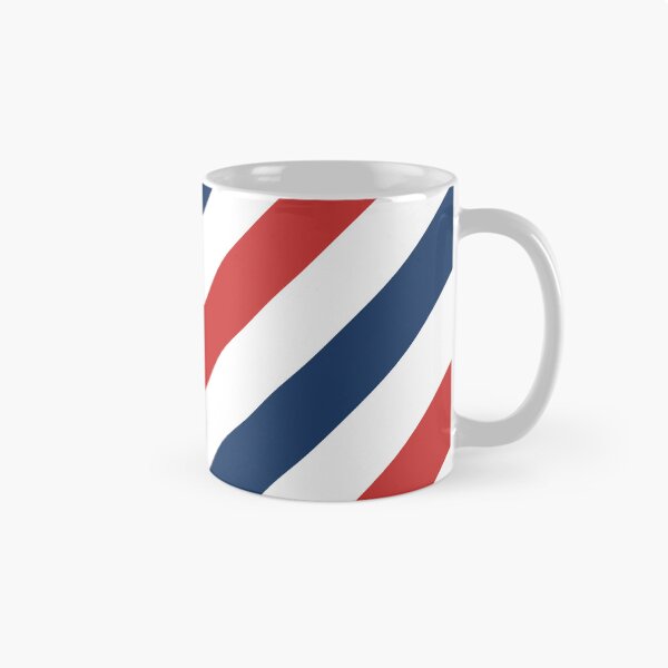 Item preview, Red, white and blue stripe print designed and sold by retropetrol.
