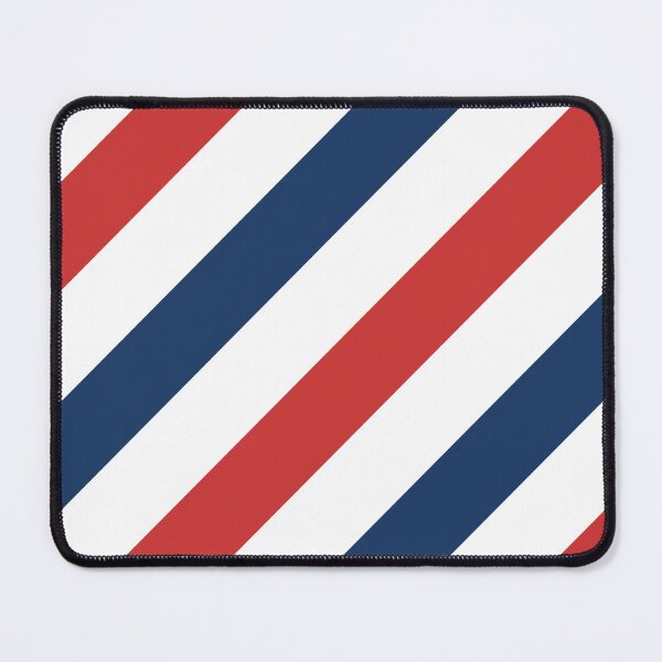 Item preview, Red, white and blue stripe print designed and sold by retropetrol.