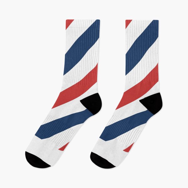 Item preview, Red, white and blue stripe print designed and sold by retropetrol.
