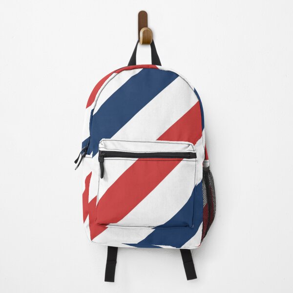 Item preview, Red, white and blue stripe print designed and sold by retropetrol.