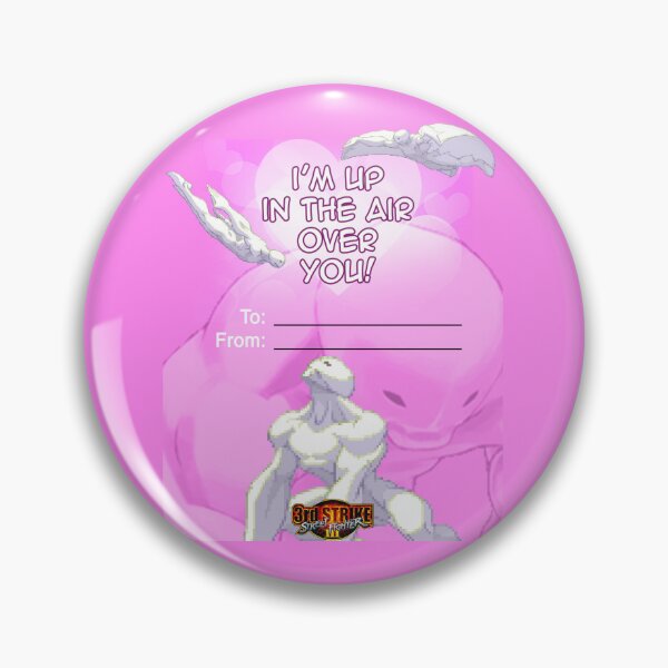Item preview, Twelve (White Dancing Bug) Pixel Fighter Valentine - Floating Love designed and sold by MechanicalART.