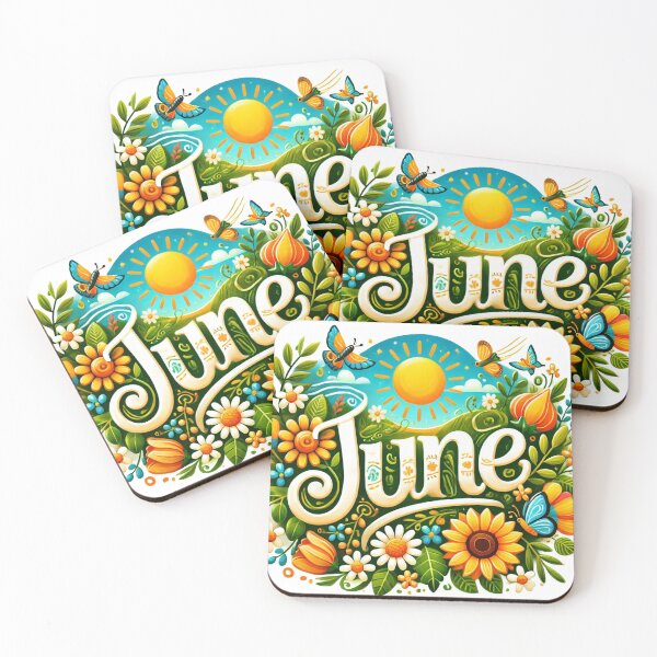 Artikelvorschau, Vrolijk zomers ontwerp voor juni entworfen und verkauft von Alta-store.