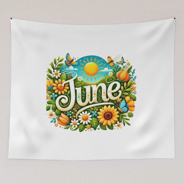 Artikelvorschau, Vrolijk zomers ontwerp voor juni entworfen und verkauft von Alta-store.