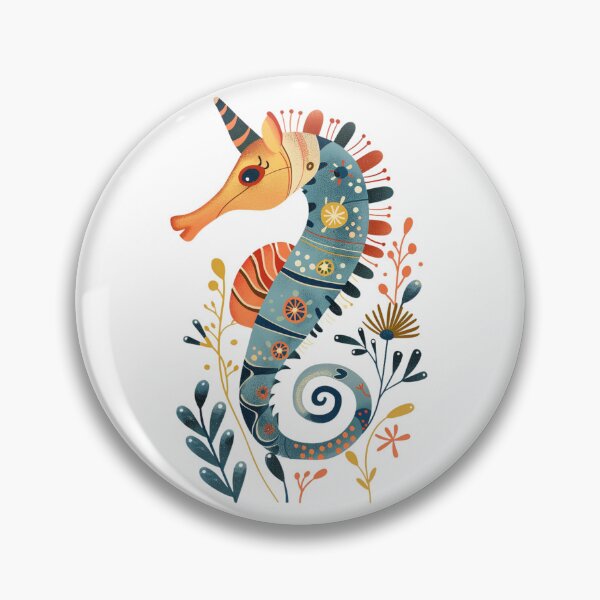 Item preview, Seahorse - Scandinavia Art.png designed and sold by Made-by-Gus.
