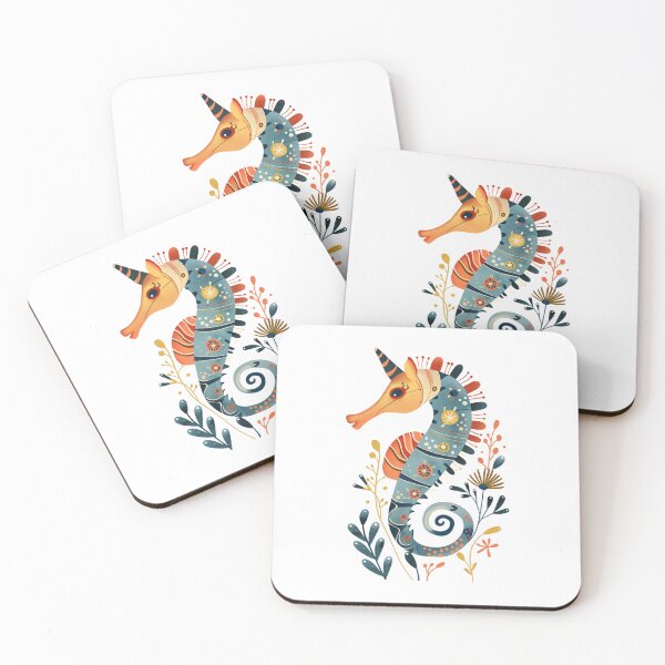 Item preview, Seahorse - Scandinavia Art.png designed and sold by Made-by-Gus.