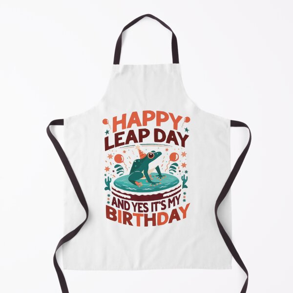 Item preview, Happy Leap Day And Yes It's My Birthday February 29th 2028 Frog designed and sold by Stick-Artistry.
