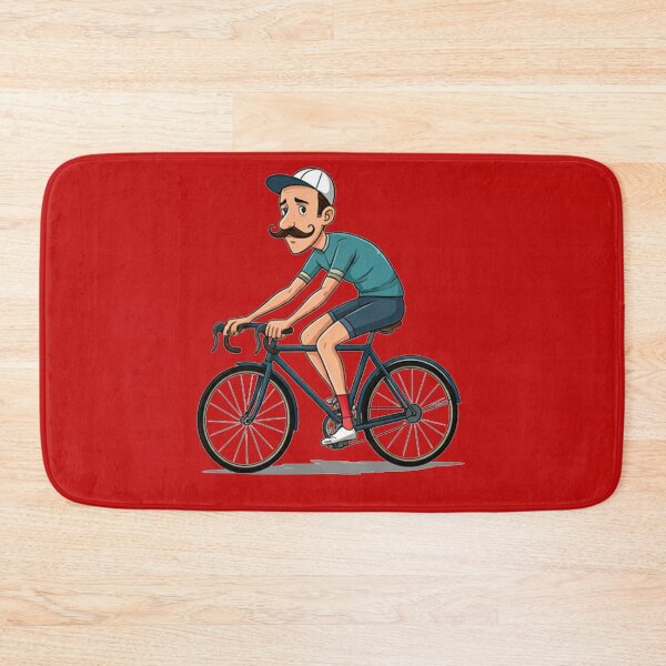 Item preview, Cycling with a Moustache  designed and sold by iancoppack.