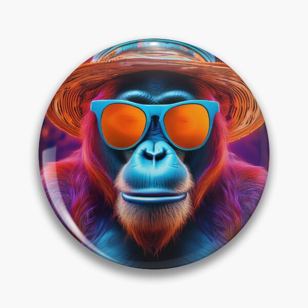 Item preview, Orangutan in Sun Hat and Glasses designed and sold by Boxing Kangaroo Retail Company.