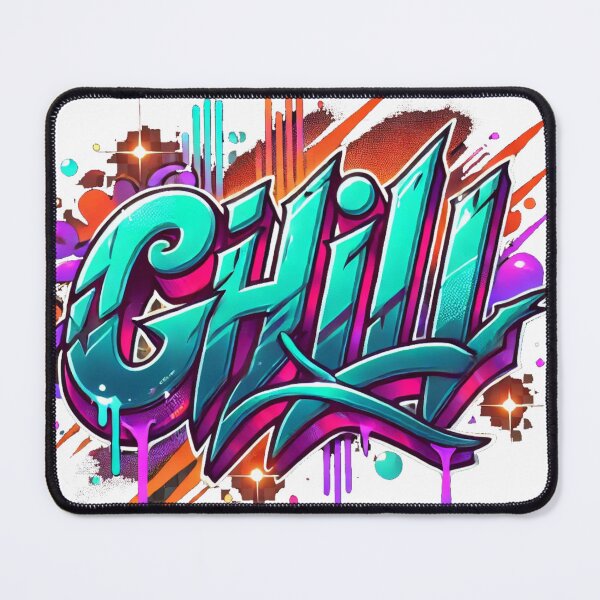 Item preview, Dynamic Graffiti Style 'Chill' Graphic Design designed and sold by SpotWarehouse.