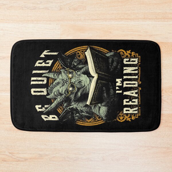 Item preview, Be Quiet I'm Reading Funny Gothic Book Dragon Reader Books designed and sold by GrandeDuc.