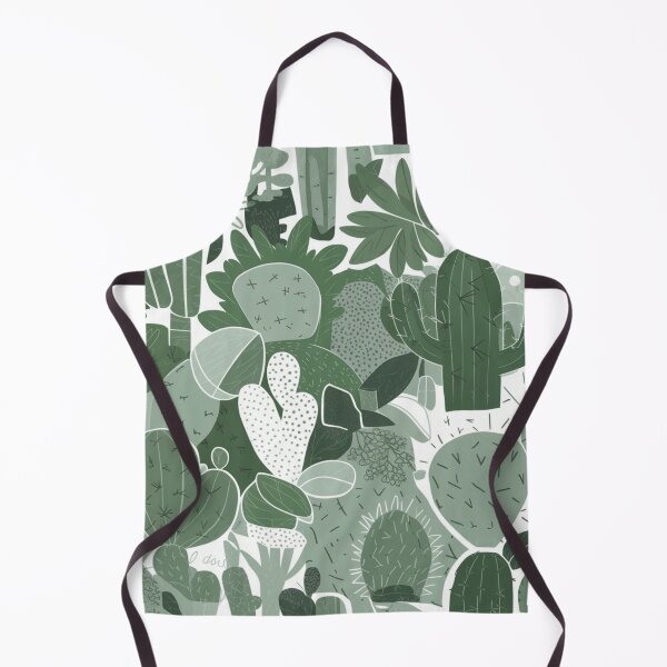 Item preview, Botanical Cactus Pattern - Green Paradise designed and sold by WildStroke.