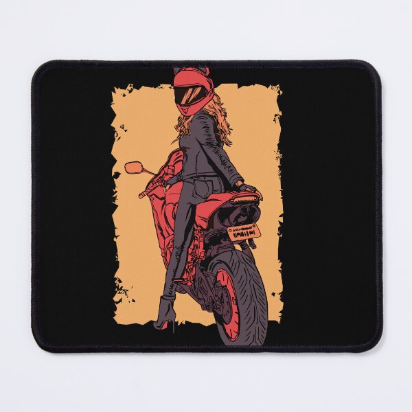 Item preview, Anime Biker Babe designed and sold by DarylWelsh2024.