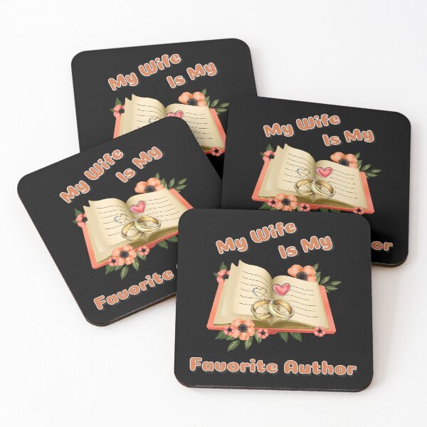 Item preview, My Wife Is My Favorite Author designed and sold by AlchemyColor.