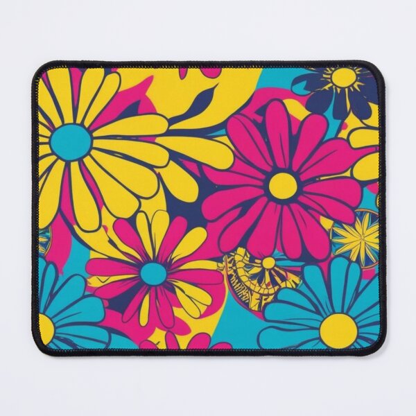 Item preview, Colorful Daisy Pattern – Vibrant Floral Design designed and sold by DesignProStore.