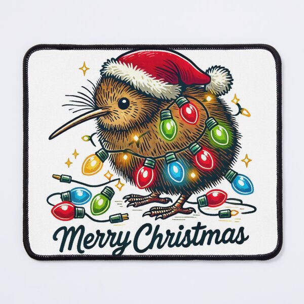 Item preview, Christmas Kiwi Bird designed and sold by clarkfraser.