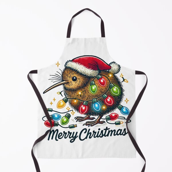 Item preview, Pájaro kiwi navideño designed and sold by clarkfraser.
