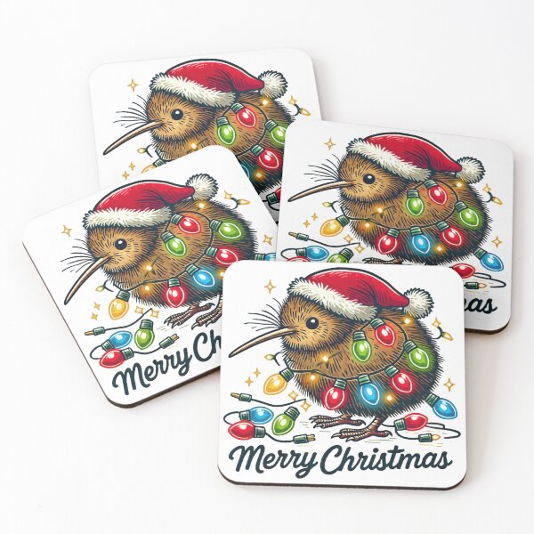 Item preview, Christmas Kiwi Bird designed and sold by clarkfraser.