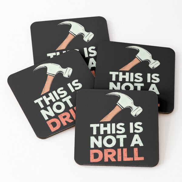 Item preview, This Is Not A Drill Retro Humor designed and sold by OskarArts.