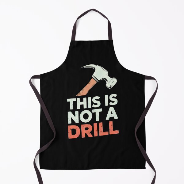 Item preview, This Is Not A Drill Retro Humor designed and sold by OskarArts.