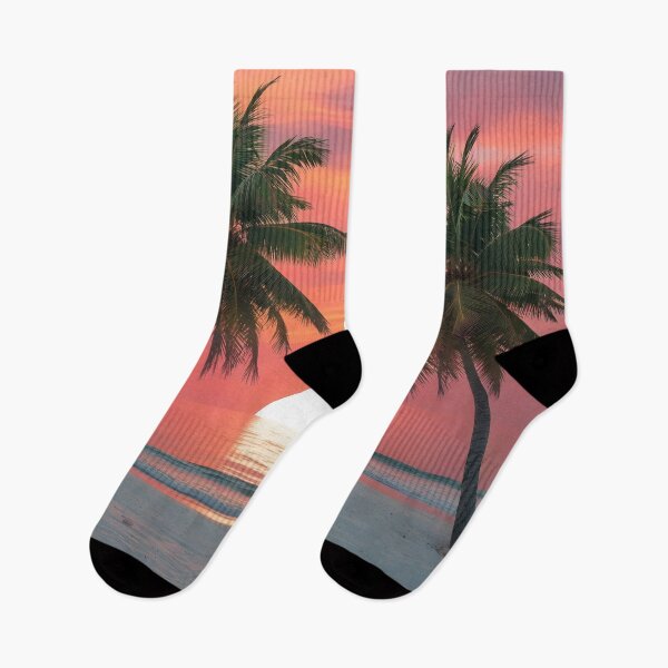 Item preview, two palm trees on the sea beach designed and sold by AA-designstore.