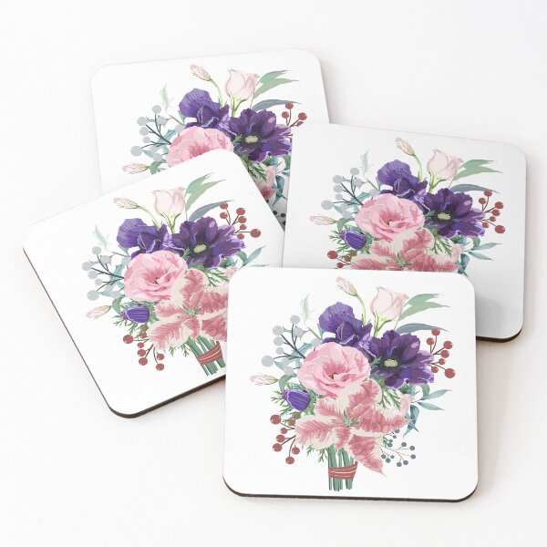 Item preview, Hand drown illustration of a beautiful floral winter bouquet. designed and sold by MatyKotiv.