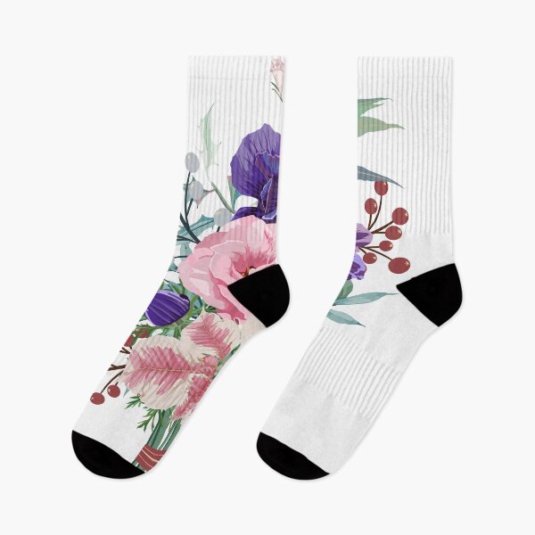 Item preview, Hand drown illustration of a beautiful floral winter bouquet. designed and sold by MatyKotiv.