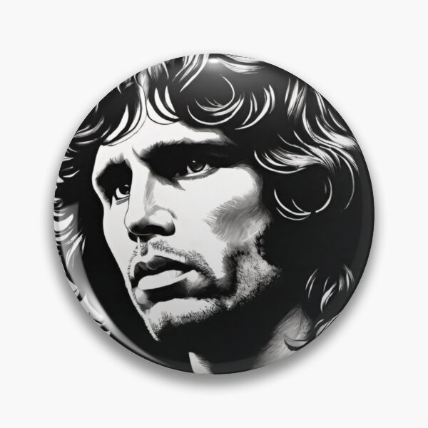 Item preview, Jim Morrison Black And White Art | TheAmericanPoet | The Doors Art designed and sold by TheAmericanPoet.
