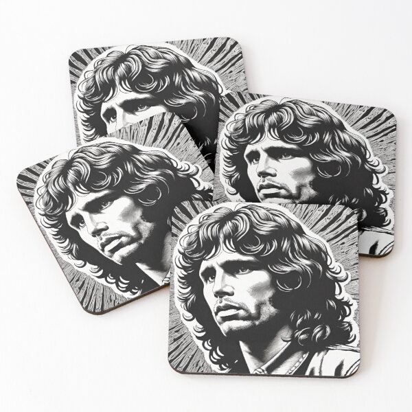 Item preview, Jim Morrison Black And White Art | TheAmericanPoet | The Doors Art designed and sold by TheAmericanPoet.