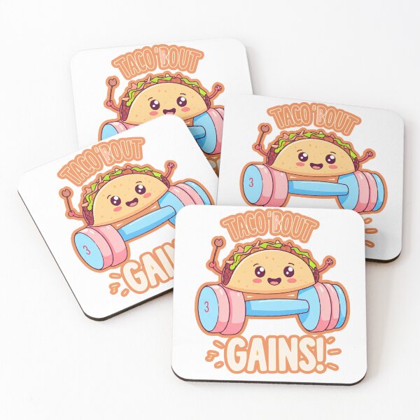 Item preview, Taco 'Bout Gains designed and sold by FitEnvy.