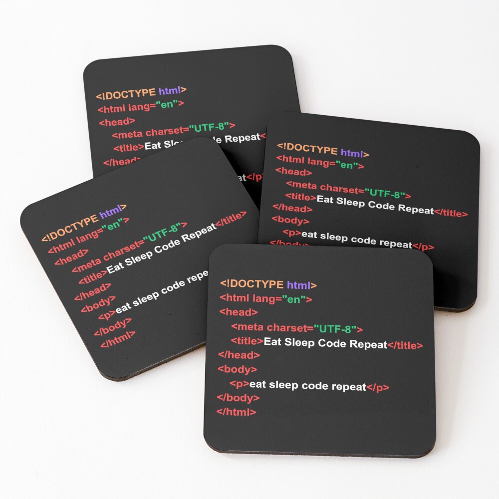 Item preview, Coasters (Set of 4) designed and sold by Rocklights.