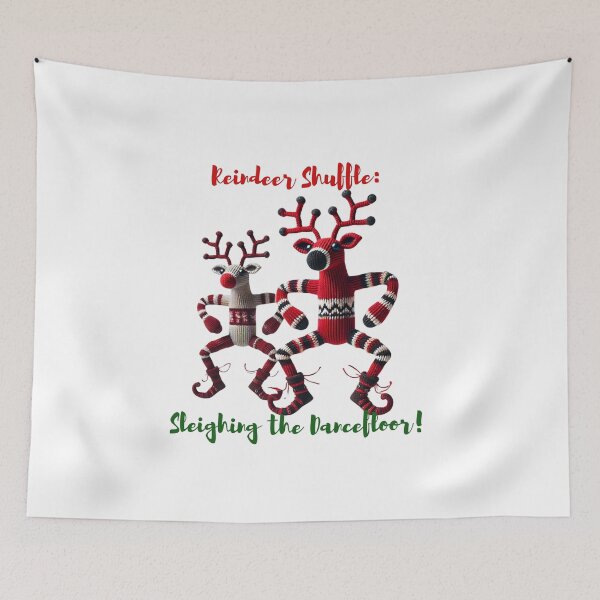 Item preview, Cozy Christmas Reindeer Collection – Funny, Knitted & Festive Vibes! designed and sold by MiszungART.