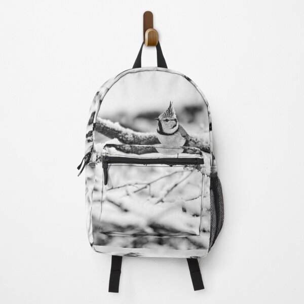 Item preview, Life with the snow. Crested tit bw designed and sold by Jouko Lehto Photography.