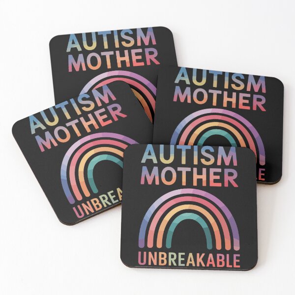 Item preview, Autism Mother Unbreakable Inspirational Quote designed and sold by InsanseCreation.