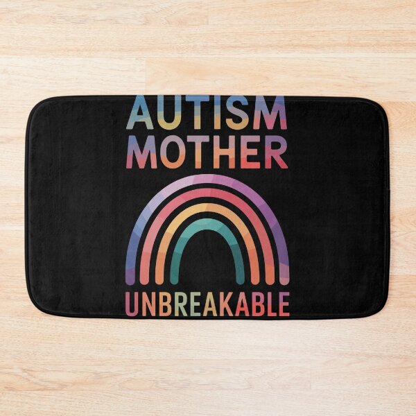 Item preview, Autism Mother Unbreakable Inspirational Quote designed and sold by InsanseCreation.