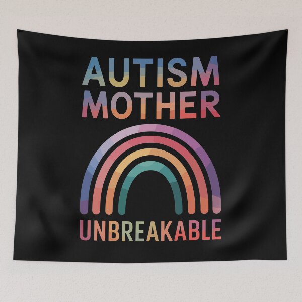 Item preview, Autism Mother Unbreakable Inspirational Quote designed and sold by InsanseCreation.