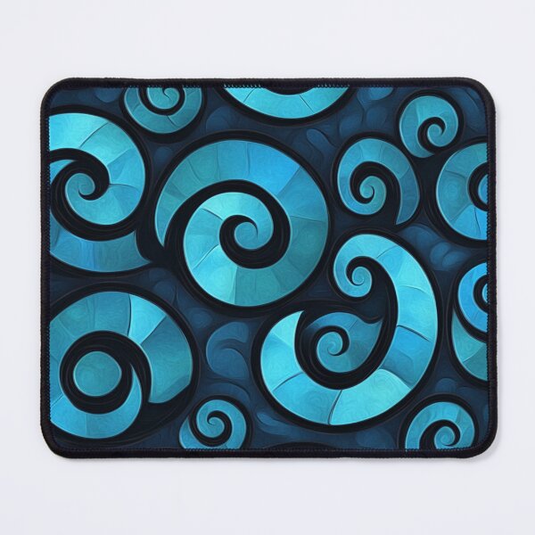 Item preview, New Zealand Māori Paua Pattern Koru Design 267 designed and sold by GrinGalore.
