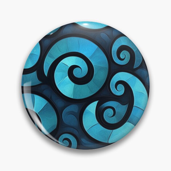 Item preview, New Zealand Māori Paua Pattern Koru Design 267 designed and sold by GrinGalore.