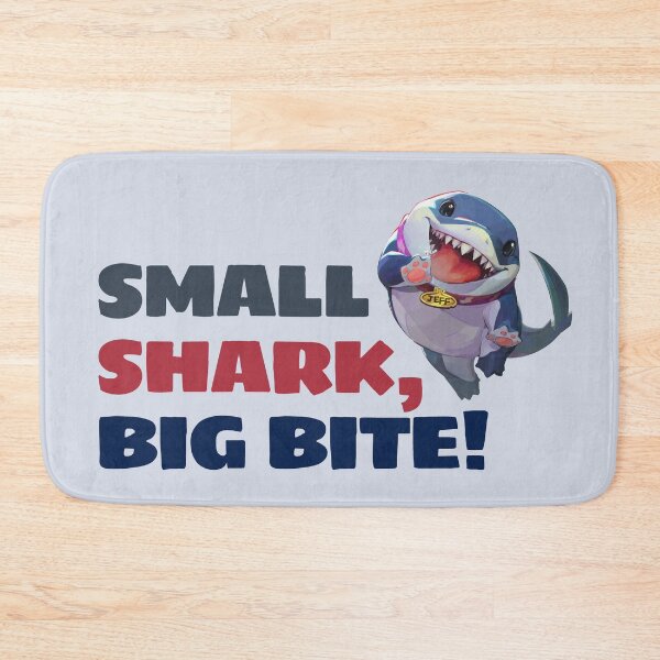 Item preview, 'Small Shark, Big Bite - Jeff the land Shark - Marvel Rivals designed and sold by Visual Stimulus.