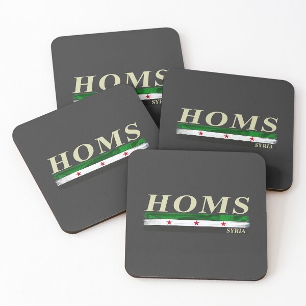 Item preview, Syria revolution flag HOMS  designed and sold by Mo5tar.