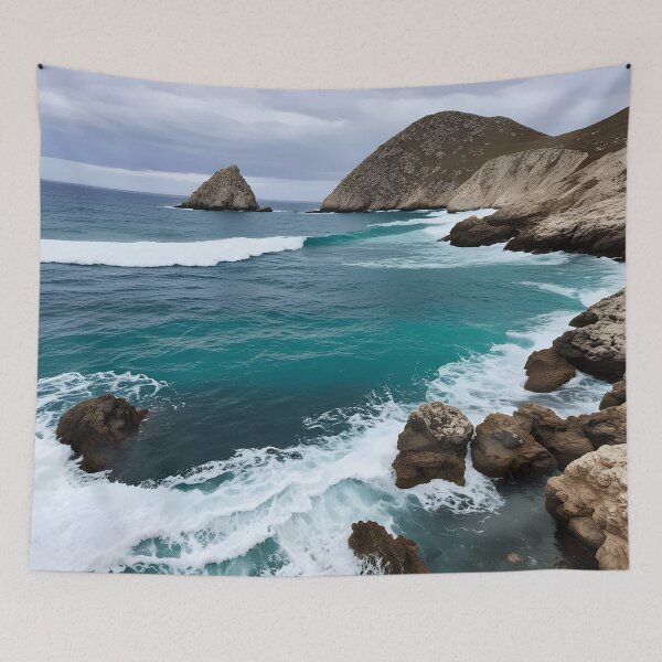 Item preview, sea and rocky beach 1 designed and sold by AA-designstore.