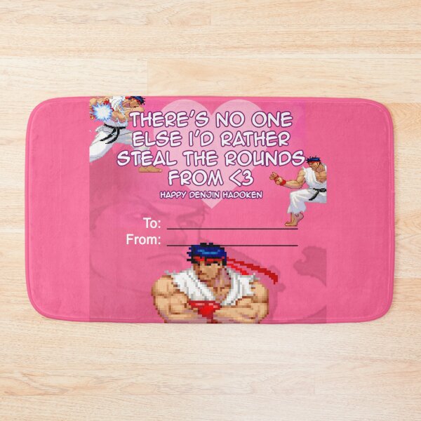 Item preview, Ryu Pixel Fighter Valentine - Denjin Hadouken Love designed and sold by MechanicalART.