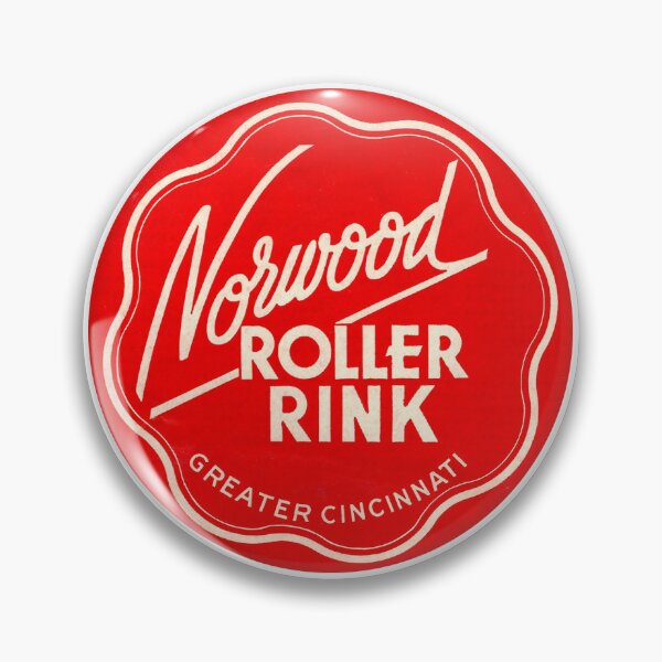 Item preview, Norwood Roller Rink Cincinnati Ohio Roller Skating Rink Sticker Decal Label designed and sold by tislord.