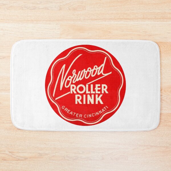 Item preview, Norwood Roller Rink Cincinnati Ohio Roller Skating Rink Sticker Decal Label designed and sold by tislord.
